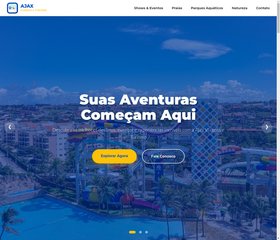 Ajax Viagens - Screenshot 1