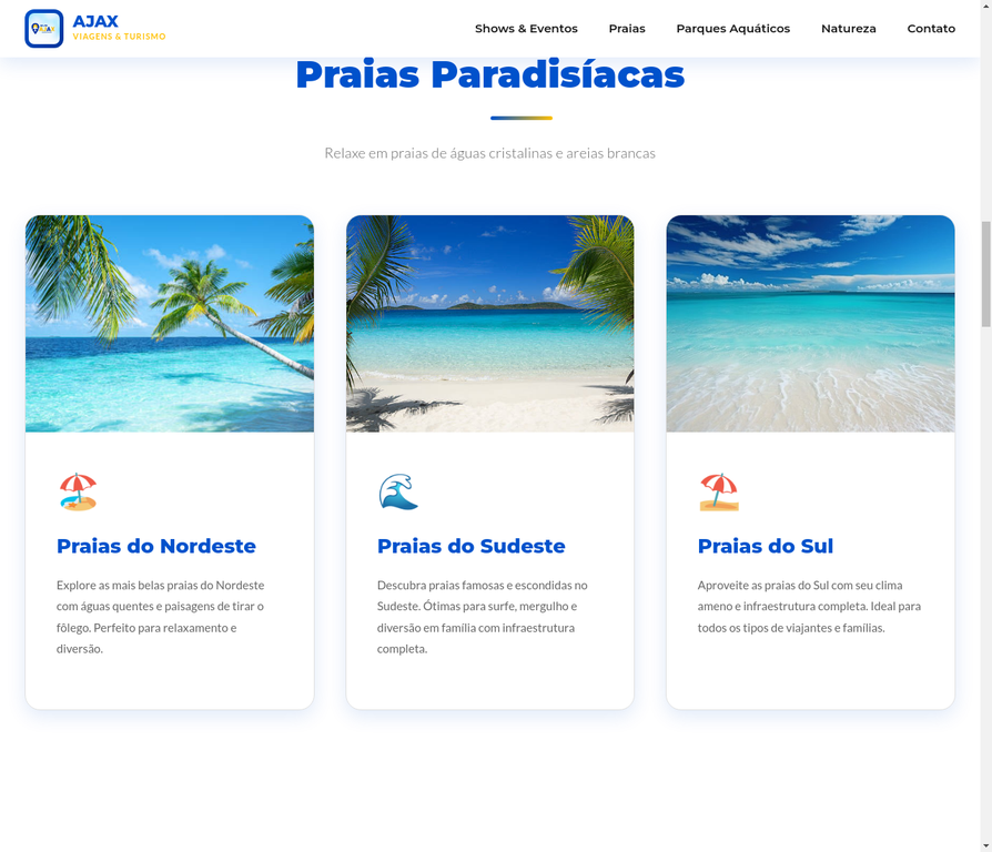 Ajax Viagens - Screenshot 3