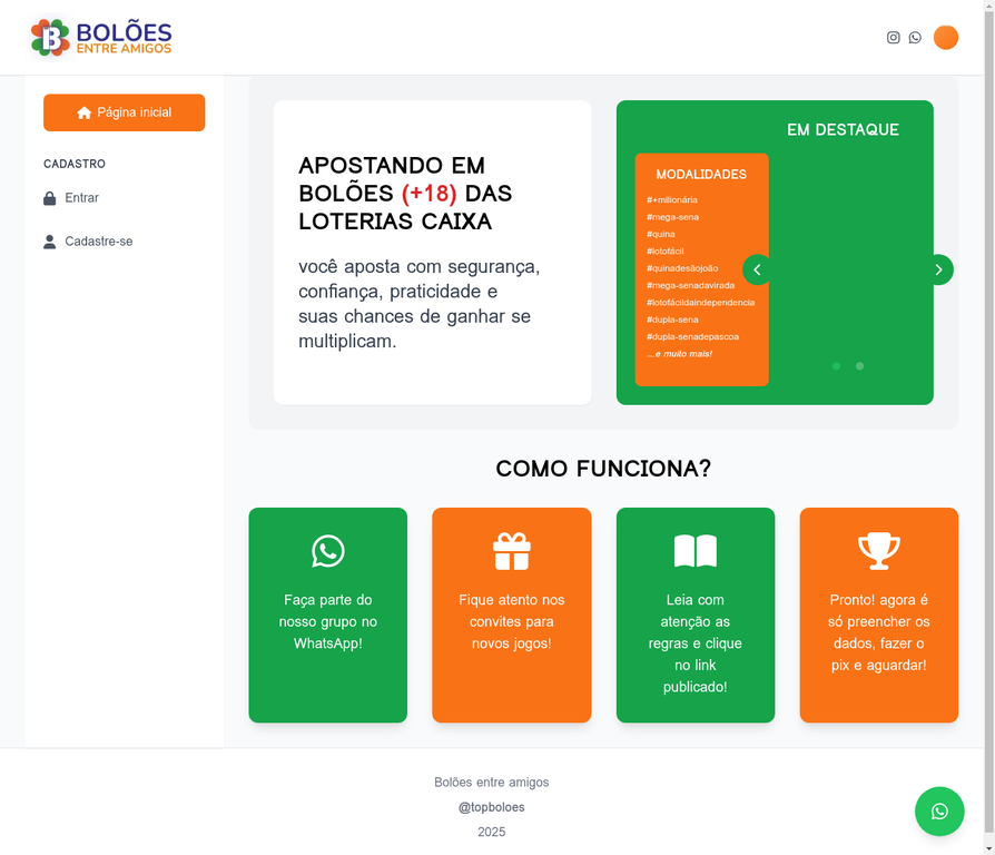 Top Boloes - Screenshot 1