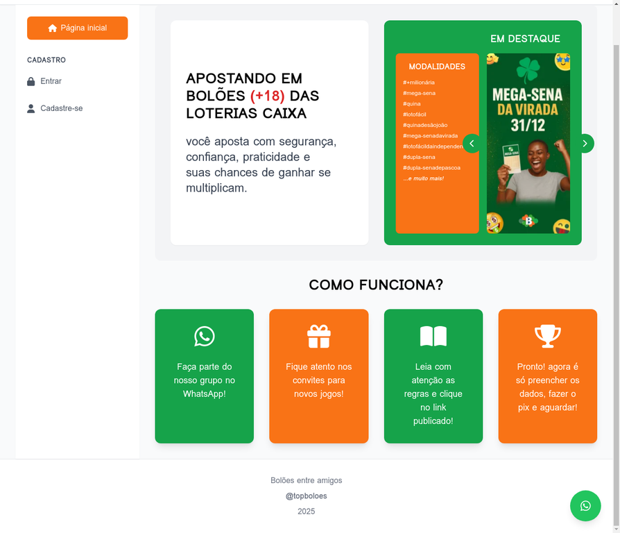 Top Boloes - Screenshot 2